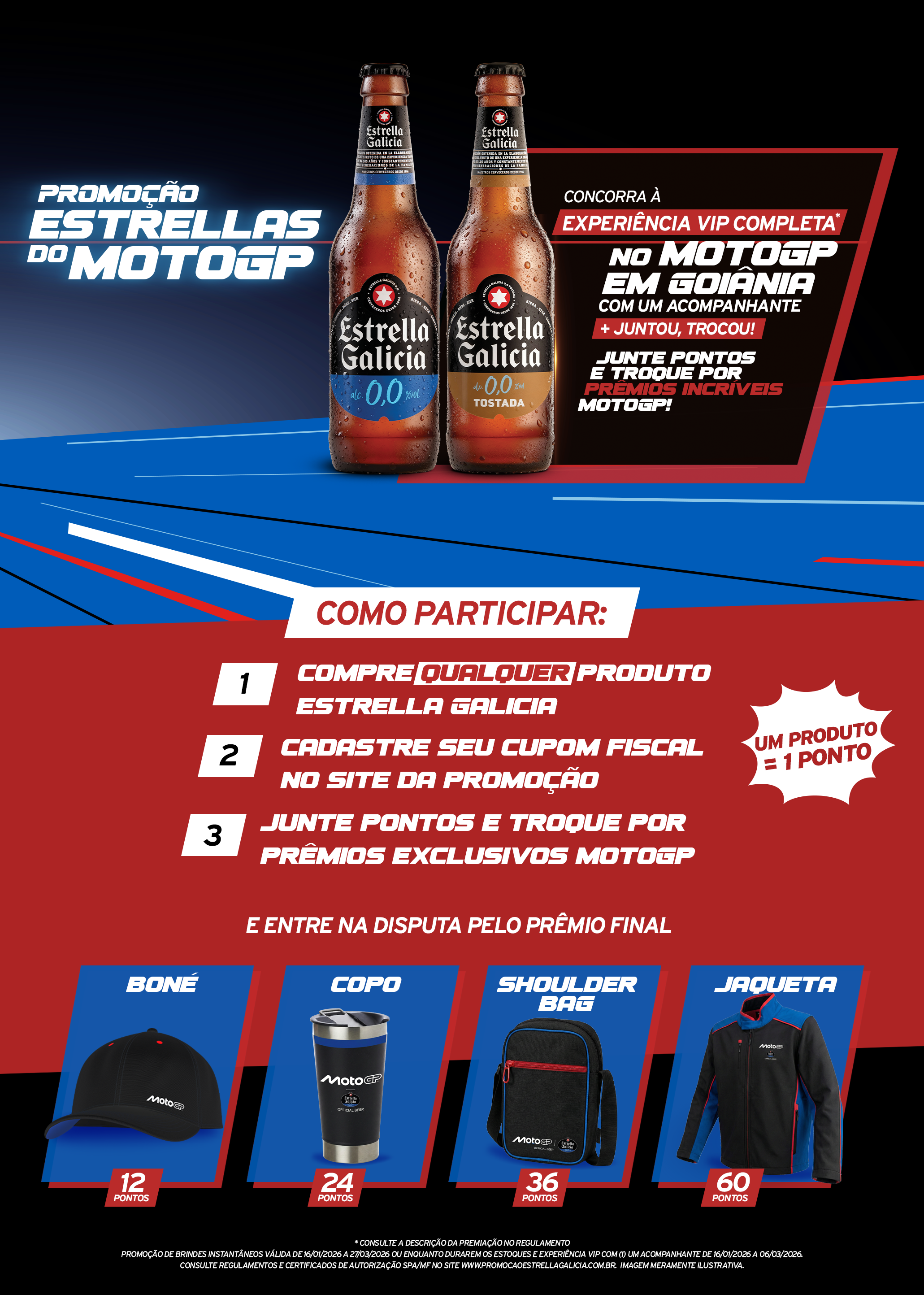 Estrella Galicia MotoGP Banner Promoção